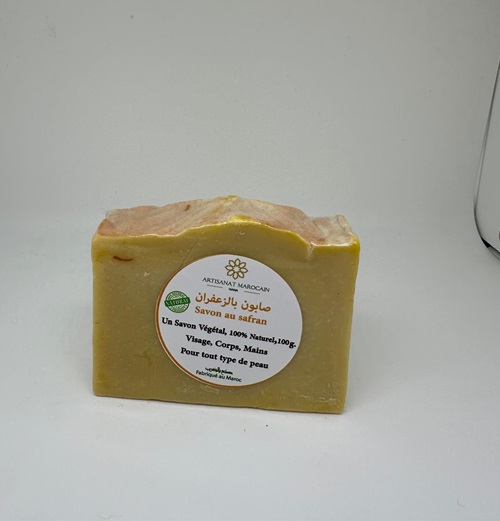 Savon naturel au Safran