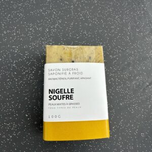 Savon nigelle et soufre