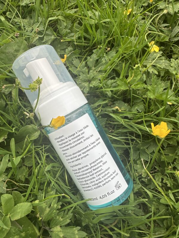 Mousse nettoyante à l’aloe vera et à la Nila 120ml