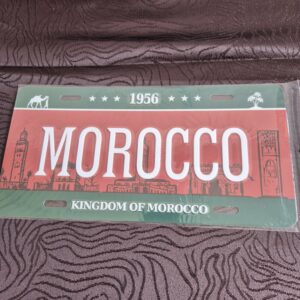 Plaque Morocco