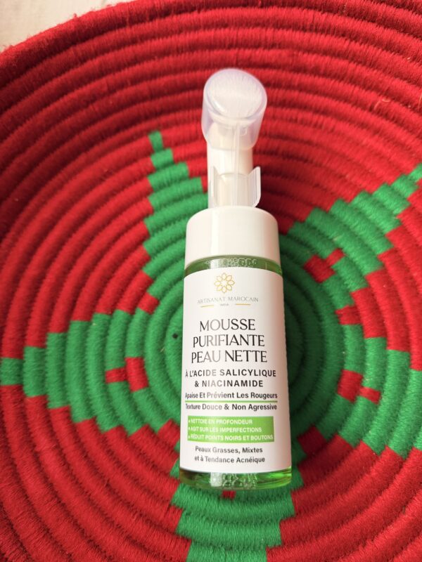 Mousse purifiante peau nette